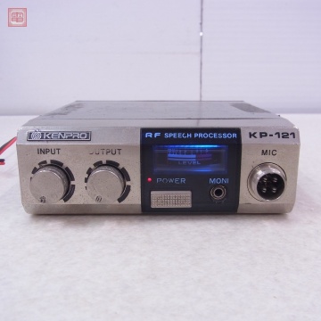 ケンプロ KENPRO KP-121 スピーチプロセッサー 通電のみ確認 動作未確認【10