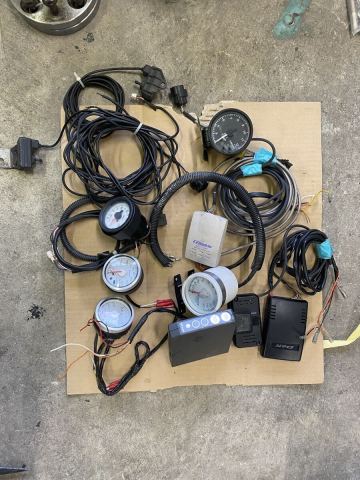 追加メーター トラスト Defi 大森 絶版 ブースト計 油温 水温