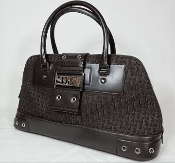 Christian Dior/クリスチャンディオール/トロッター/ストリートシック/ハンドバッグ/キャンバス/ヴィンテージ/付属チャーム無し/カード無し