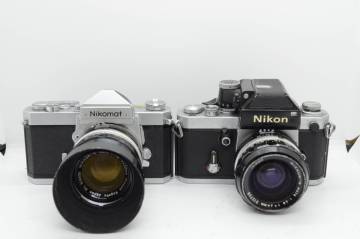 ★☆NIKON　ニコン F2　フォトミック　NIKKOR 24mm 2.8 / Nikomat NIKKOR 50mm 1.4 ボディ　レンズセット　動作未確認☆★