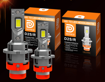 1円スタート！D2S D2R D4S D4R led ヘッドライト 車検対応 LEDバルブ ファン付き DC12V 6000K 22000Lm 純正HID交換用 超高輝度 2個セット