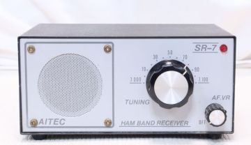 アイテック電子　SR-7　7MHz　SSB/CW受信機　スピーカー内蔵