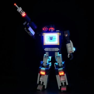 MOC LEGO レゴ 10358 互換 トランスフォーマー サウンドウェーブ LED ライト 電飾 キット リモコン付き ※本体は含みません L007