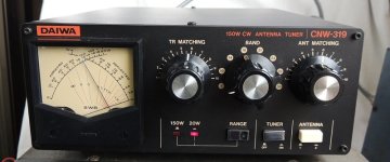 CNW-319 ダイワ 7～50MHz 150W アンテナチューナー 要点検ジャンク