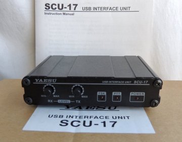 SCU-17 ヤエス無線 USBインターフェースユニット美品