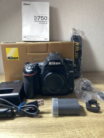 動作品 Nikon D750 一眼レフ デジタルカメラ 