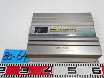 80-64/Carrozzeriaカロッツェリア GM-X9200 パワーアンプ カーオーディオ カーアンプ車載音響機器 パイオニア 旧車カスタムパーツ ジャンク
