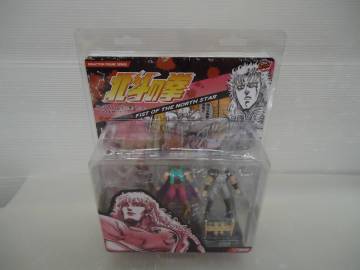 O2223 送料無料！ 未開封 DIGACTION 『北斗の拳』ユダ＆レイ(白髪) セット 可動フィギュア