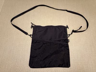 TERG by Helinox ターグバイヘリノックス　sacoche サコッシュ　ブラック　黒