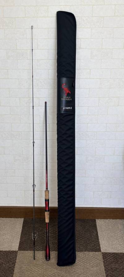 シマノ 18 ワールドシャウラ SHIMANO WORLD SHAULA 2702R-2 釣竿 ロッド 中古