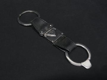 1円 LOUIS VUITTON ルイヴィトン M85034 ノマド ポルト クレ ヴァレ キーホルダー キーリング チャーム ノワール ブラック系 BQ2651