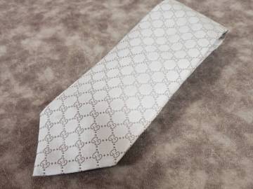 GUCCI グッチ GG総柄 シルク ネクタイ メンズ スーツ ビジネス小物