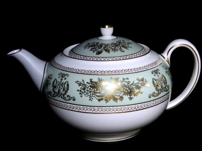 ■ウェッジウッド　　ティーポット　　コロンビアセージグリーン　　　〈同梱対象商品〉