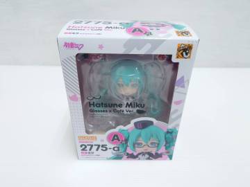 om29)グッスマくじ 初音ミク 2025 Autumn A賞 ねんどろいど 2775-a 初音ミク めがね×カフェVer.