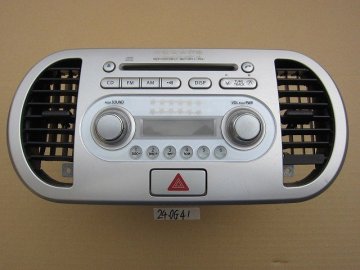 ☆ スズキ MRワゴン DBA-MF22S 純正カーステ CDプレーヤ 39101-81J0X-CTZ　24-0G41