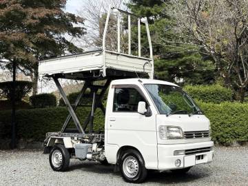 ★ リビルド新品交換済み ♪ 4WD垂直リフト＆ダンプ ♪ リモコン操作でダンプ操作可能！車検付き ♪ 2000year S210P