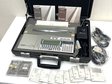 1円〜 SHARP PC-1600K CE-1600P 他 シャープ ポケットコンピュータ 希少 レトロ PC ポケコン ディスクドライブ フロッピー 付属品 まとめて