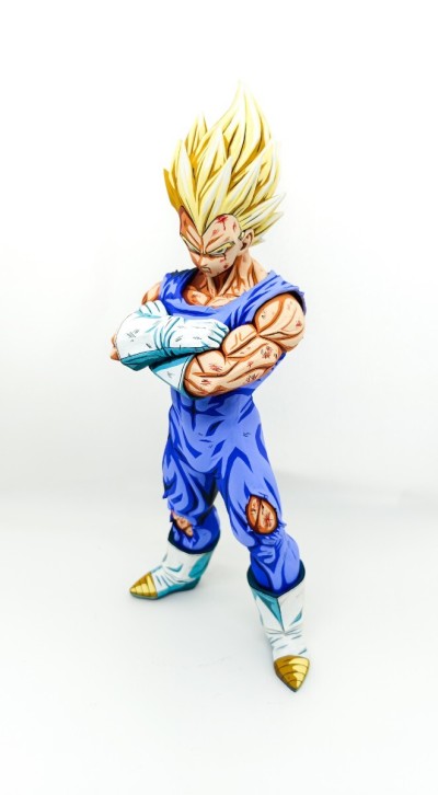 一番くじ ドラゴンボール フィギュア ベジータ フルリペイント 2D 二次元彩色 超サイヤ人