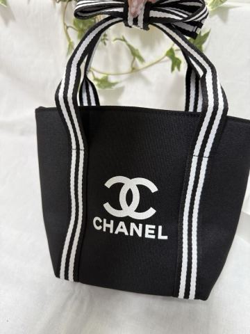 【新品】CHANEL シャネル ノベルティ ミニトートバッグ BLACK