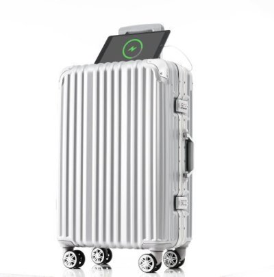 スーツケース Sサイズ 機内持ち込み アルミ ストッパー付き USBポート カップホルダー キャリーケース キャリーバッグ アルミフレーム 2日~