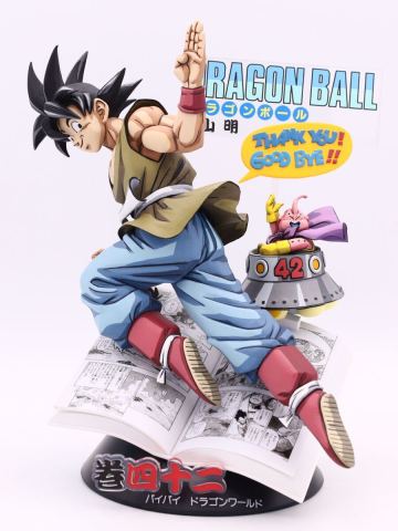 ドラゴンボール　巻四十二 40th 孫悟空　一番くじ　2次元塗装　リペイント　フィギュア　2D アニメ塗り　二次元彩色　