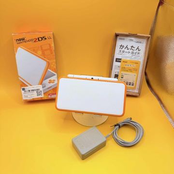 Newニンテンドー2DS LL ホワイト オレンジ