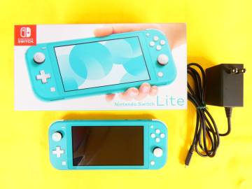 S) Nintendo Switch Lite 任天堂 HDH-001 ゲーム機器 ※動作OK！ @60 (10)