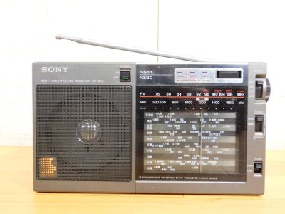 (TK-30) SONY ソニー ICF-EX5 3バンド FM/AM/ラジオNIKKEI ポータブルラジオ 短波ラジオ オーディオ機器 ※AM/FMOK ジャンク＠60(10)