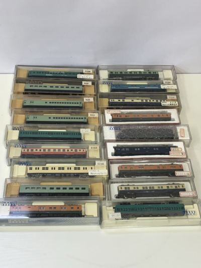 ◆【売り切り】KATO 18個セット　まとめ売り 鉄道模型 関水金属 モハ　マシ　スハニ　キハユニ　クモニ　など