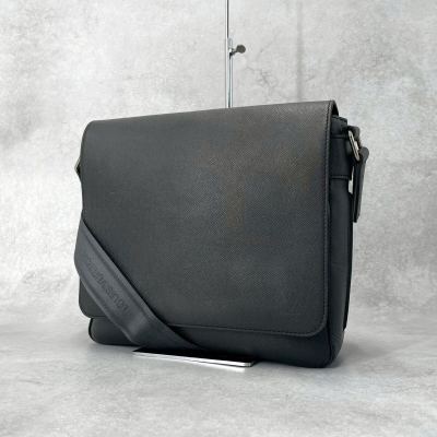 未使用級◆LOUIS VUITTON ルイヴィトン ロマン PM タイガ ショルダーバッグ アルドワーズ ブラック メンズ BA5113