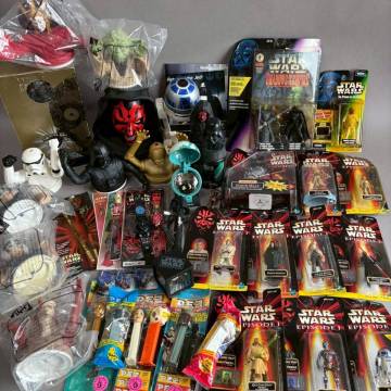 YM1333 STAR WARS スターウォーズ グッズ まとめて ジャンク 検)ブリスターパック PEZ ペッツ 筆記用具 腕時計 ボトルキャップ ペプシ