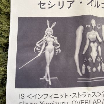 IS インフィニット・ストラトス　セシリア・オルコット　ガレージキット　ワンフェス
