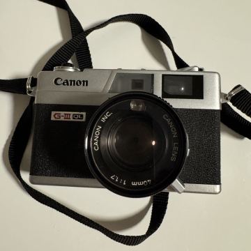 【1円スタート】 Canon キャノン Canonet QL17 G-III レンジファインダー フィルムカメラ 動作未確認 美品