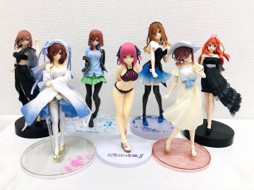 五等分の花嫁　フィギュア　詰め合わせ　中野五月　中野三玖　他　110617　※佐川急便にて発送