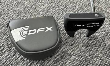 格安!! 99円スタート!! オデッセイ パター DFX V-LINE FANG ODYSSEY ヘッドカバー付 Vライン ファング キャロウェイ 角型 V LINE 美品