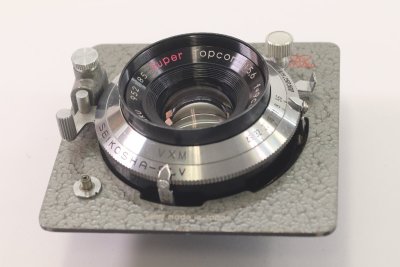 【ジャンク】Tokyo Kogaku Super Topcor 9cm F5.6 東京光学 大判 カメラレンズ 4101-Y