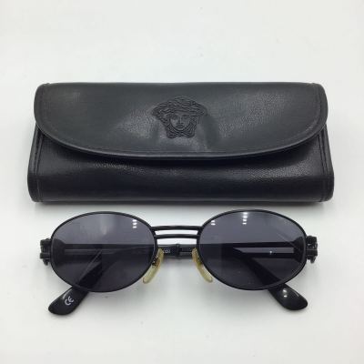 同梱可　 VERSACE ヴェルサーチ　 メガネ サングラス　 MOD.S41 COL.028 ケース付　ブラック　