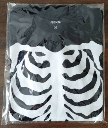 BABYMETAL（ベビーメタル）「骨 ロングスリーブTEE」Mサイズ