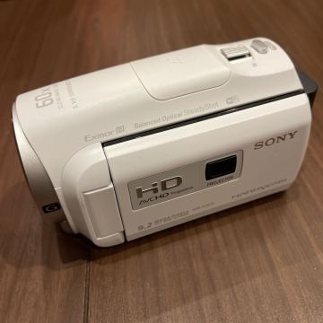 【送料無料 美品】SONY ハンディカム デジタルビデオカメラ ホワイト ソニー HDR-PJ670 Handycam ビデオカメラ