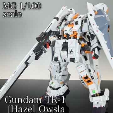 BANDAI SPIRITS MG 1/100 ガンダムTR- 1［ヘイズル・アウスラ］　塗装済み完成品