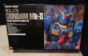 １円スタート PG 1/60 RX-178 ガンダムMk-II ティターンズ（機動戦士Zガンダム）赤バンダイ 未組立