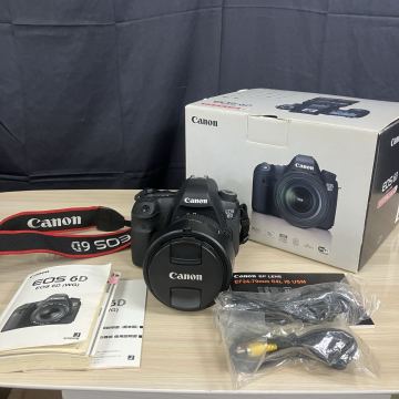 ●【売り切り】そこそこ美品Canon キヤノン EOS 6D デジタル一眼レフカメラ レンズキット EF24-70 F4L IS USM カビ・くもり無し