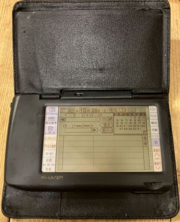 ■■PI-6000 SHARP 新携帯情報ツール ZAURUS PDA 完動品 ケースあり■■