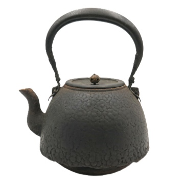 金龍堂蓋裏銘 大型鉄瓶 煎茶器 茶道具 骨董 古美術 ※同梱不可 4250500