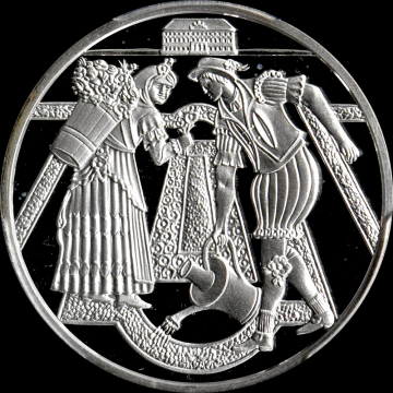 ★日終 【PCGS PR68DCAM P社準最高鑑定】2003 オーストリア　シュロスホフ城 10ユーロ銀貨 完全未使用 //世界コイン 【決済期限火曜日】