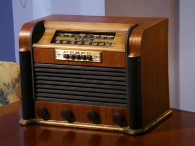 1941 RCA Model 28×5 4極ビーム管 25L6プッシュプル　大口径ループアンテナ高感度　8球