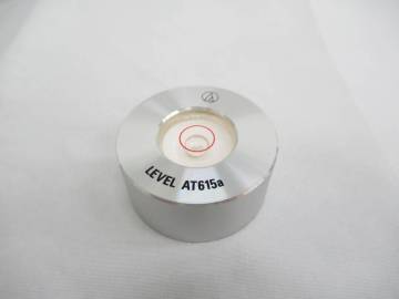 【美品 元箱付】audio-technica 水準器 AT615a オーディオテクニカ