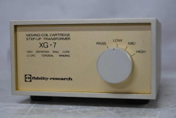 【C】Fidelity Research XG-7 MC昇圧トランス フィデリティリサーチ 032432