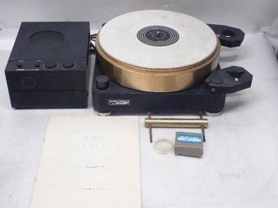 MICRO マイクロ 砲金ターンテーブル RX-5000 + モーターユニット RY-5500 + AX-8G/AX-1G アームベース ¶ 73FCC-8