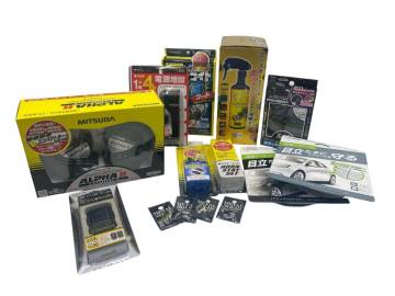 MITSUBAホーン / COMTEC電装品 / ソフト99コート剤 他 カーアクセサリーまとめ売り 未使用・開封済み混在